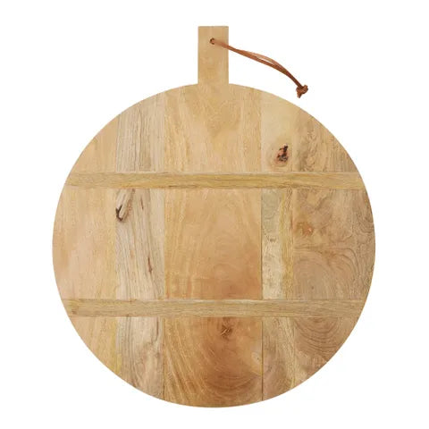 Farmers Round Wood Serving Board
