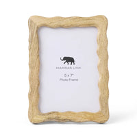 Wavy Natural Photo Frame