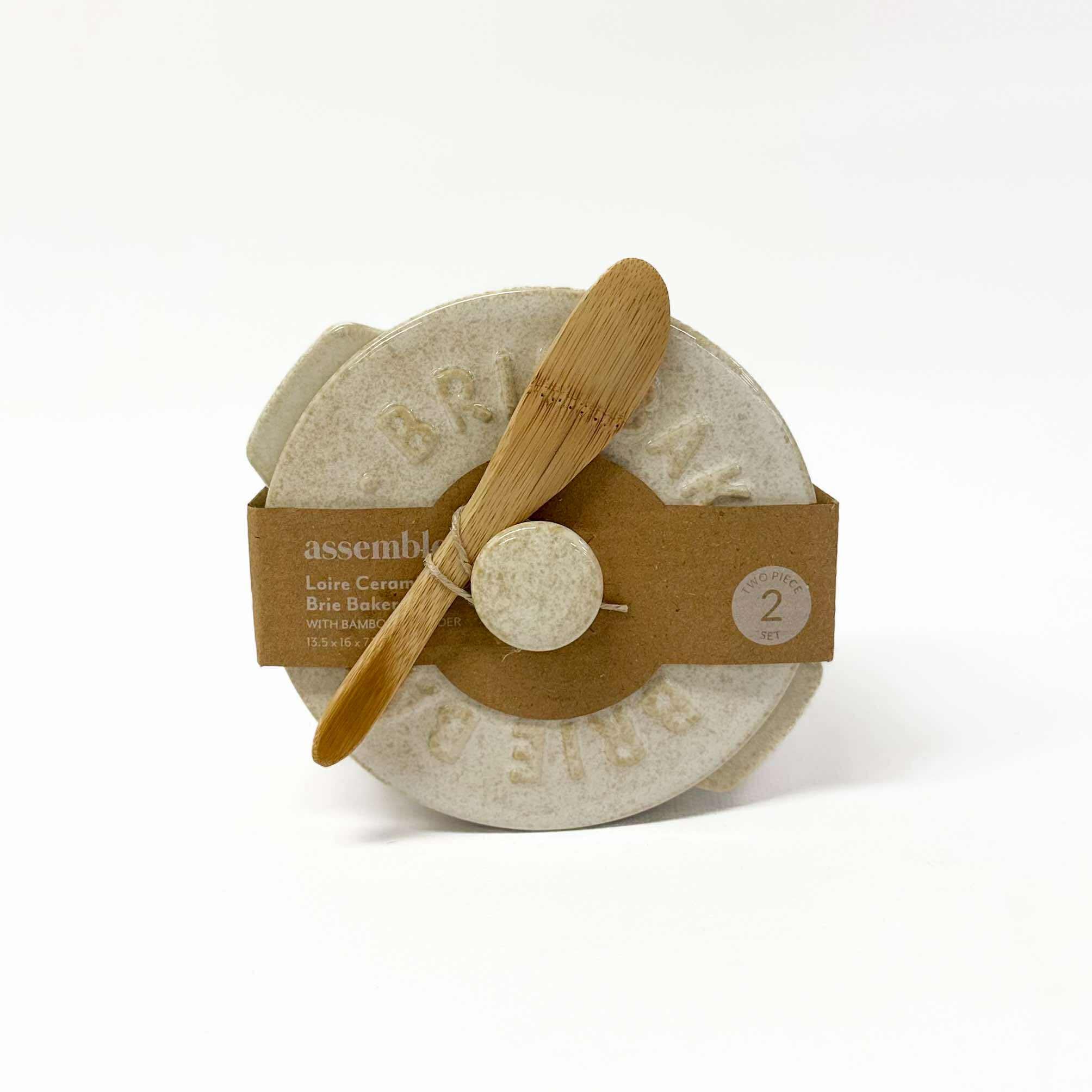 Loire Ceramic Brie Baker | Natural