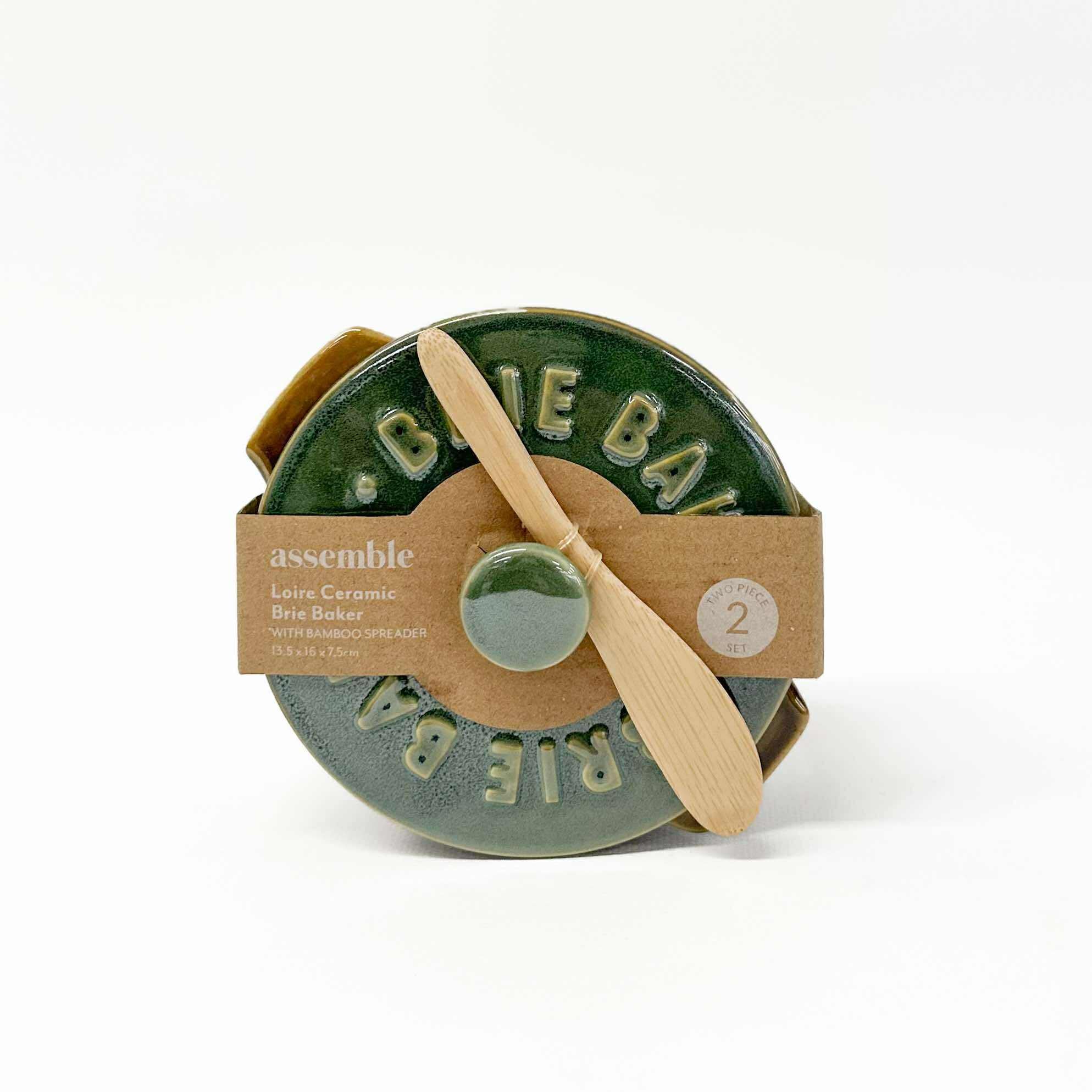 Loire Ceramic Brie Baker | Olive