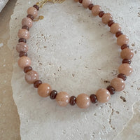 Wilma Necklace | Biscuit
