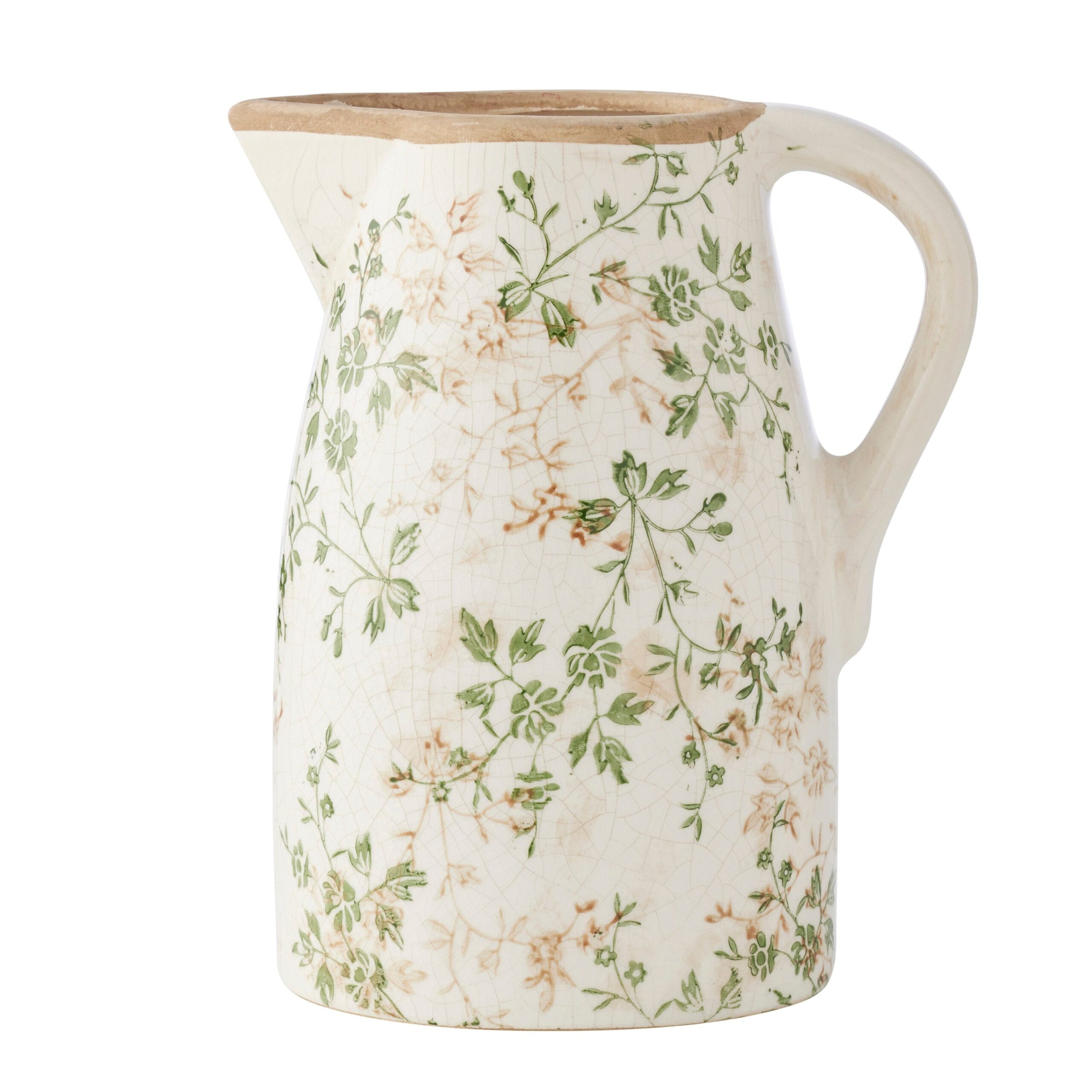 Green Leaf Jug Large