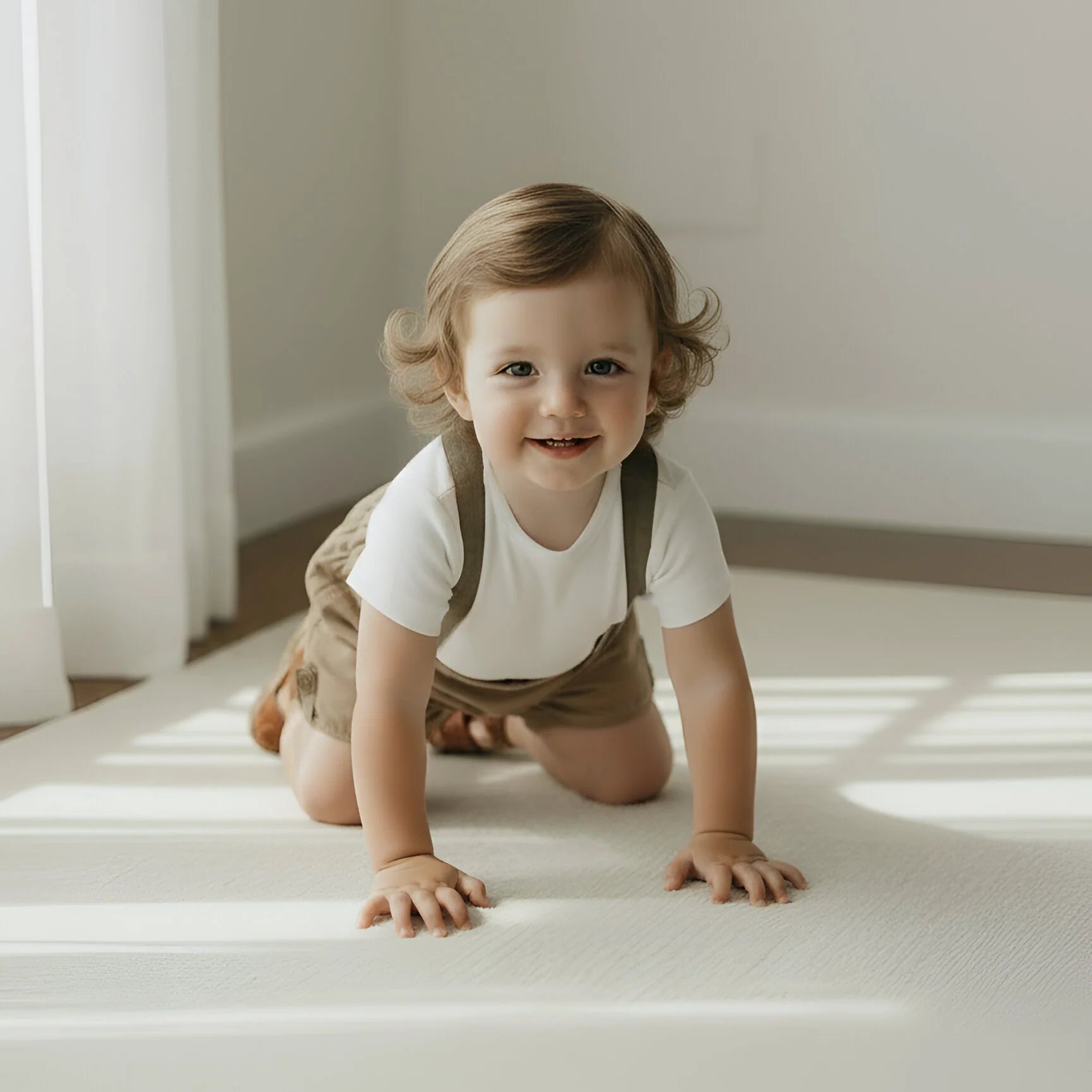 Baby Boys Digby | Oat Brown