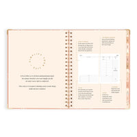 2027 A4 Academic Vertical Planner | Amalfi Peach