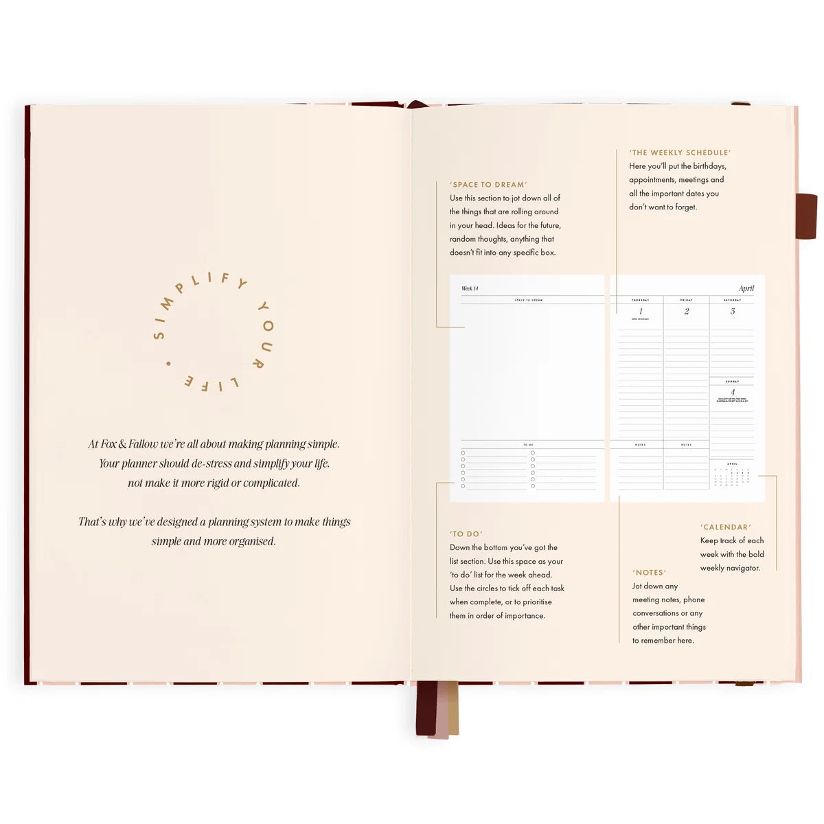 2027 A5 Vertical Planner | Sorrento