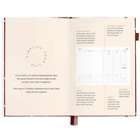 2027 A5 Vertical Planner | Cherry Wisteria