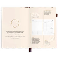 2027 A5 Academic Vertical Planner | Chocolate Stripe