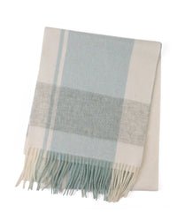 Winter Woollen Check Scarf