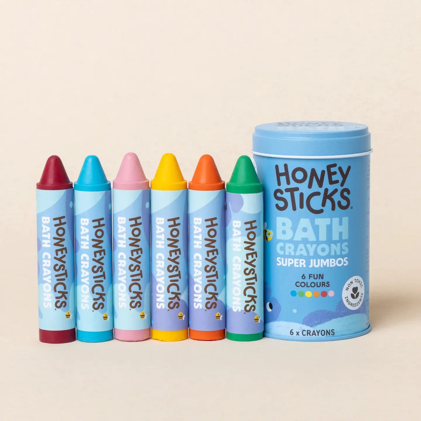 Bath Crayons Super Jumbos 6pk