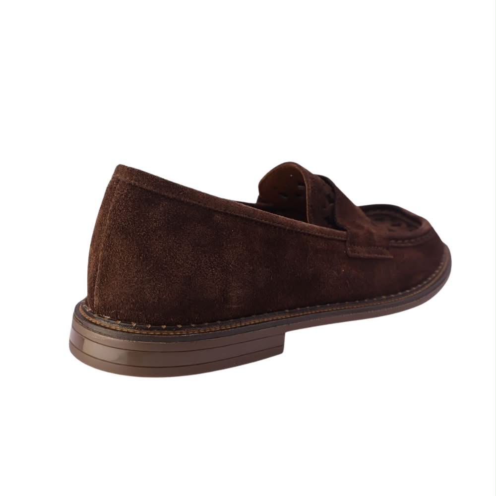 Jess Loafer | Brown Suede