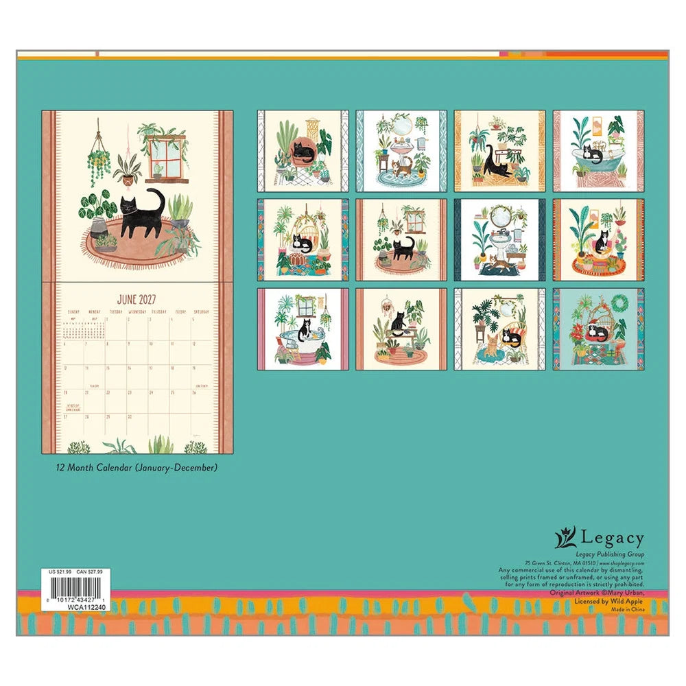 Cat Person 2027 | Wall Calendar