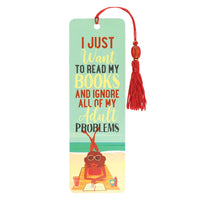 Just Want To Read Beaded Bookmark