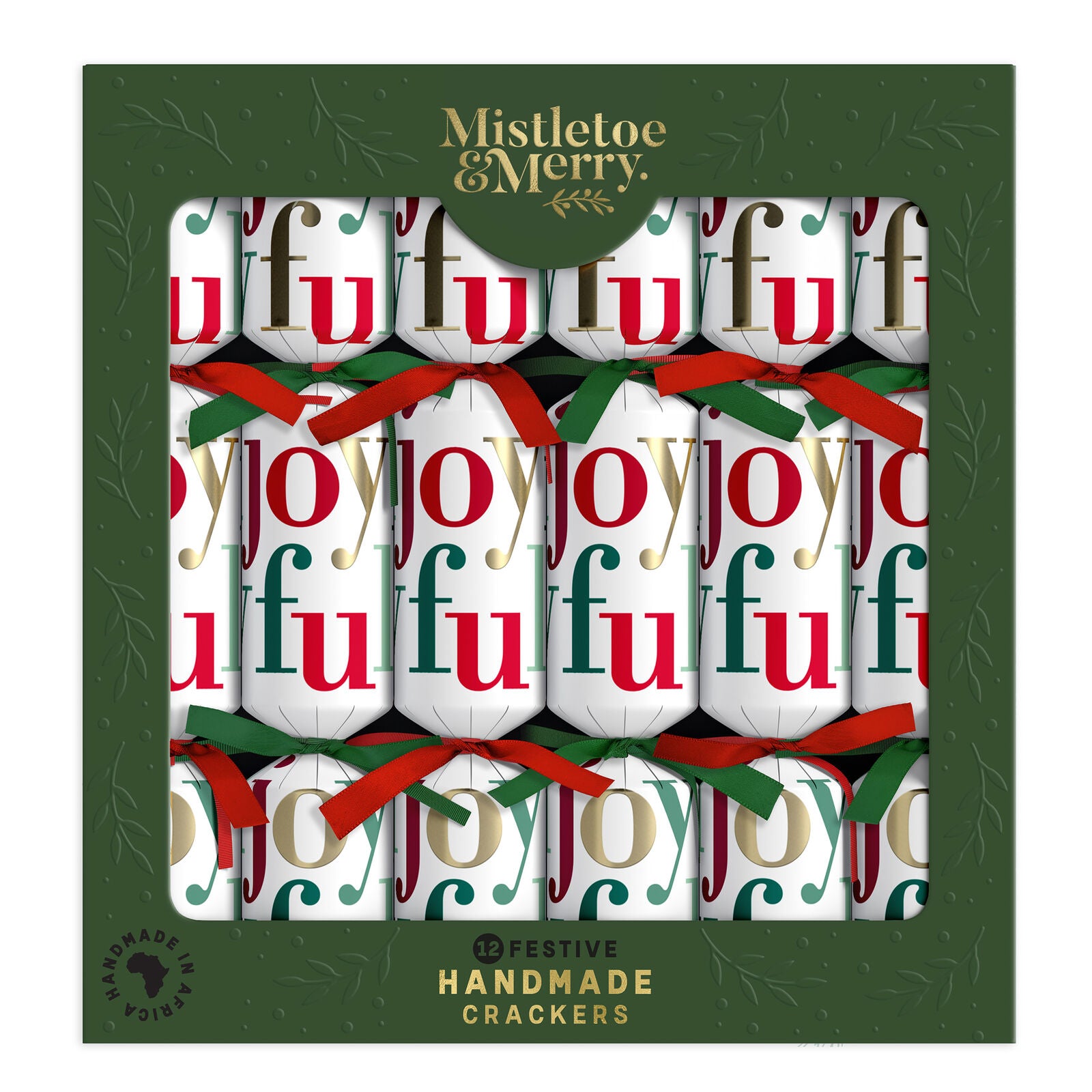 Festive Joyful Xmas Crackers