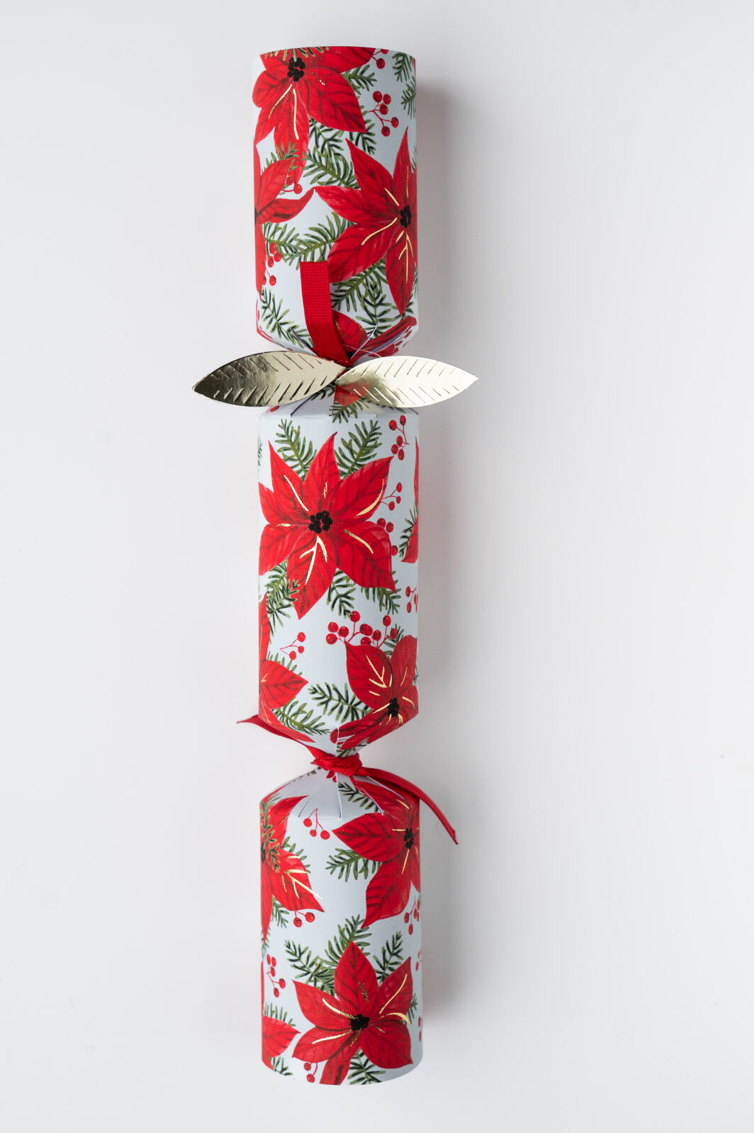 Luxury Poinsettia Xmas Crackers