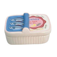 Sardine Trinket Box Blue