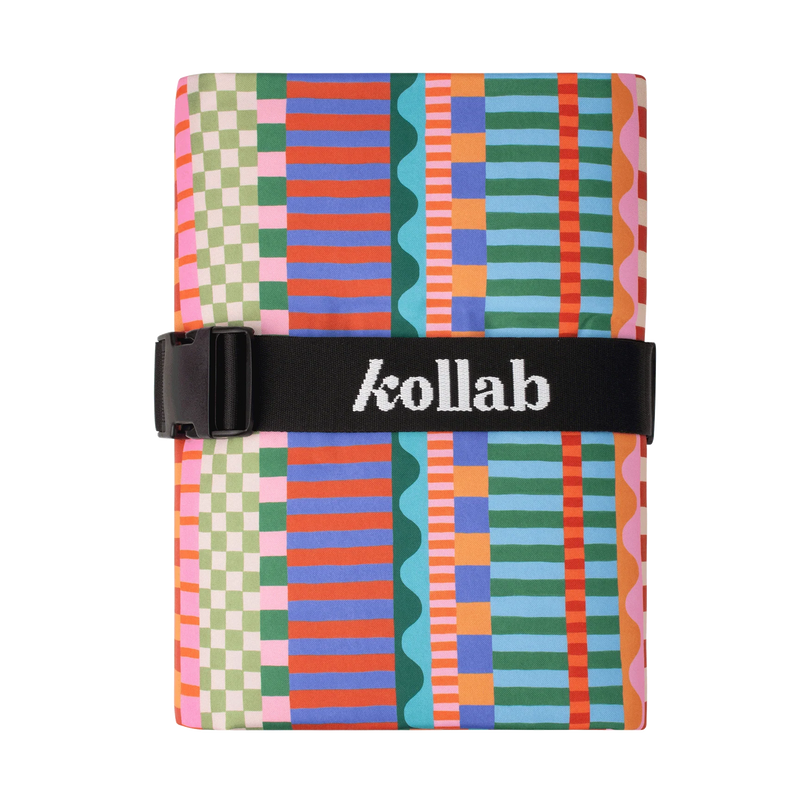 Blocks and Stripe Picnicware