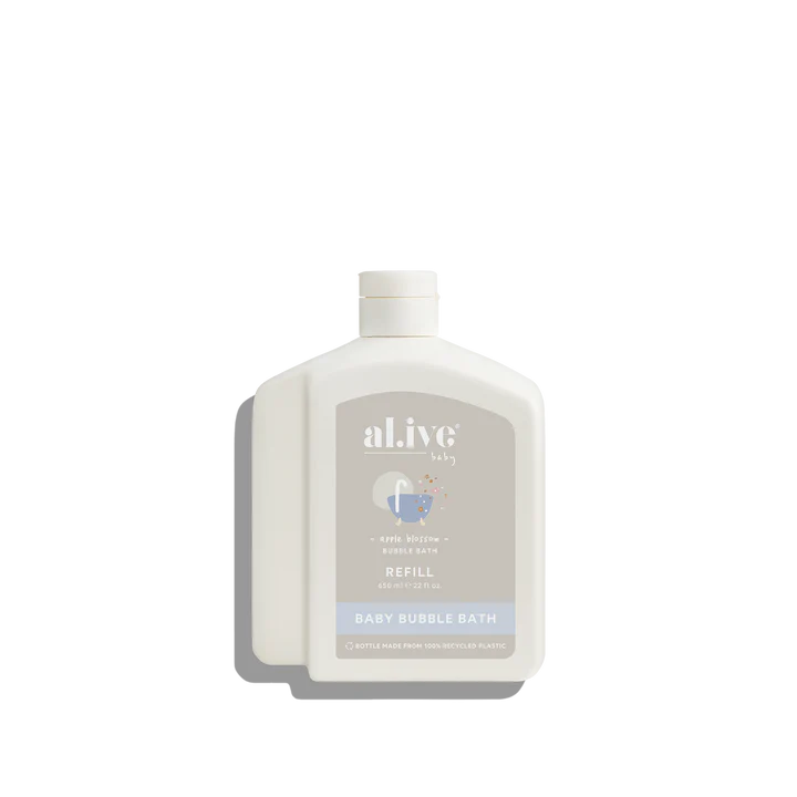 650ml Bubble Bath Refill Apple Blossom