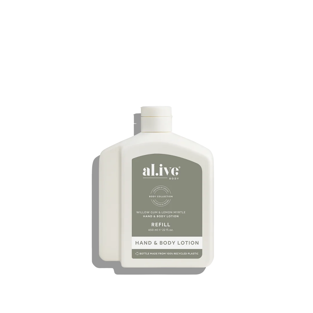 Lotion or Wash Refill Bottle | Willow Gum & Lemon Myrtle