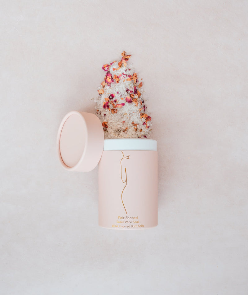 Rose Wine Soak Bath Salts