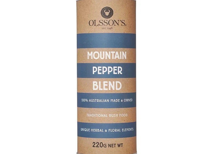 Mountain Pepper Blend Canister 220g