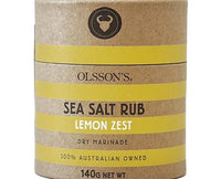 Lemon Zest Salt Rub 140g