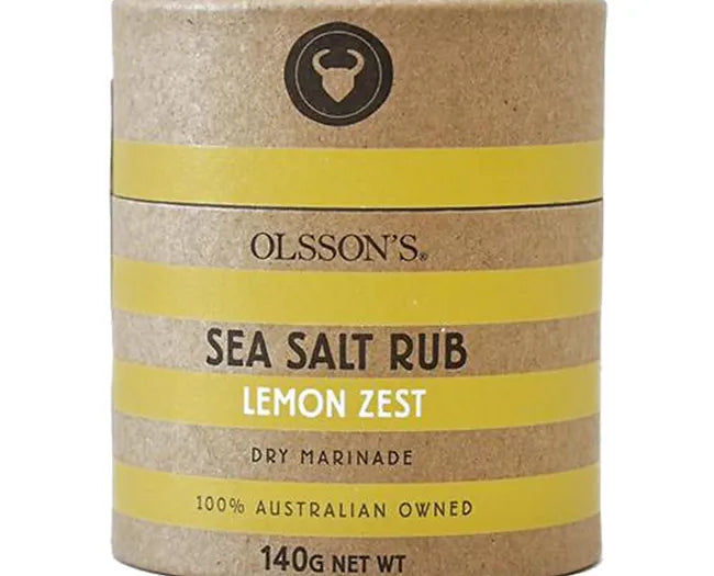 Lemon Zest Salt Rub 140g