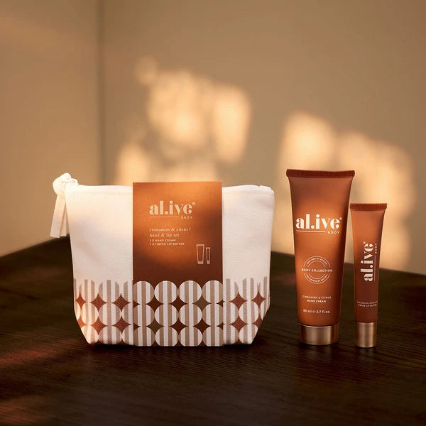 Hand & Lip Set | Cinnamon & Citrus