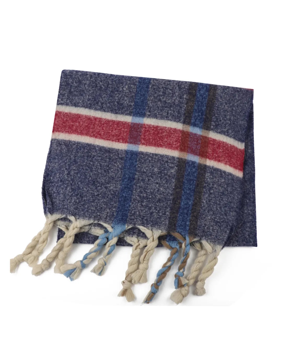 Charlie Chequered Winter Scarf