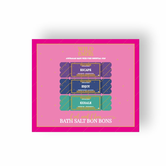 Cool And Clear Bath Salt Bon Bon Box Set