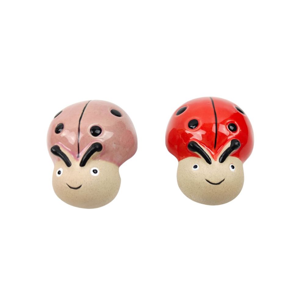 Lady Bug Pot Hanger Red