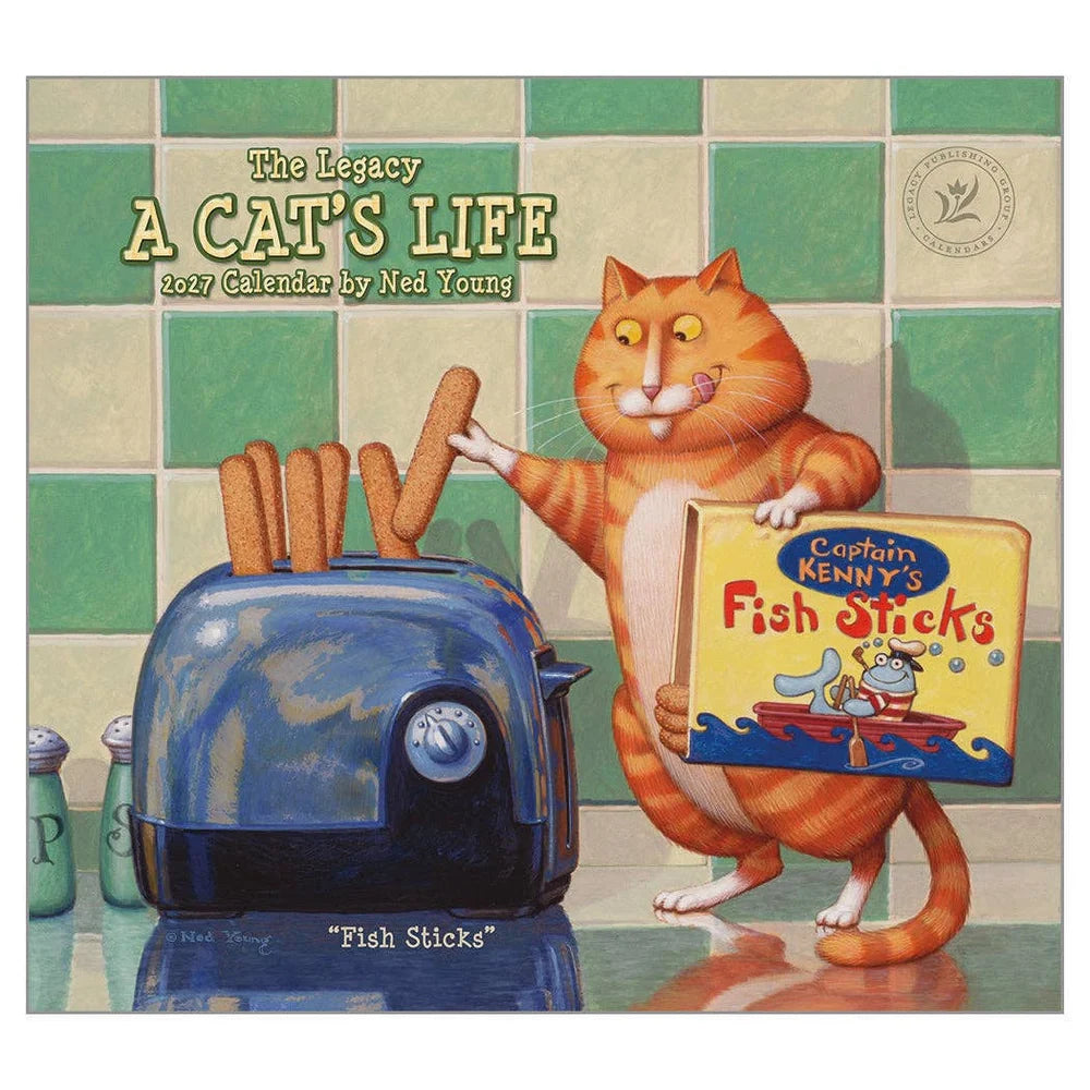 A Cats Life 2027 | Wall Calendar