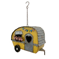 Colourful Caravan Hanging Birdhouse