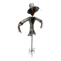 Scarecrow Garden Stake Statue