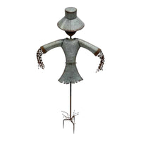 Scarecrow Garden Stake Statue