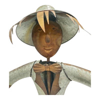 Scarecrow Garden Stake Statue