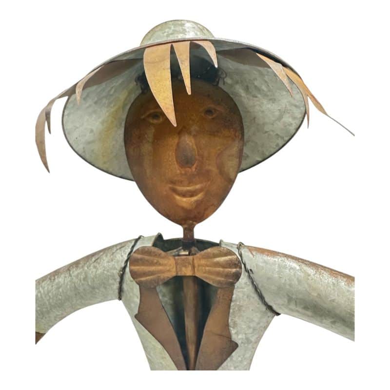 Scarecrow Garden Stake Statue