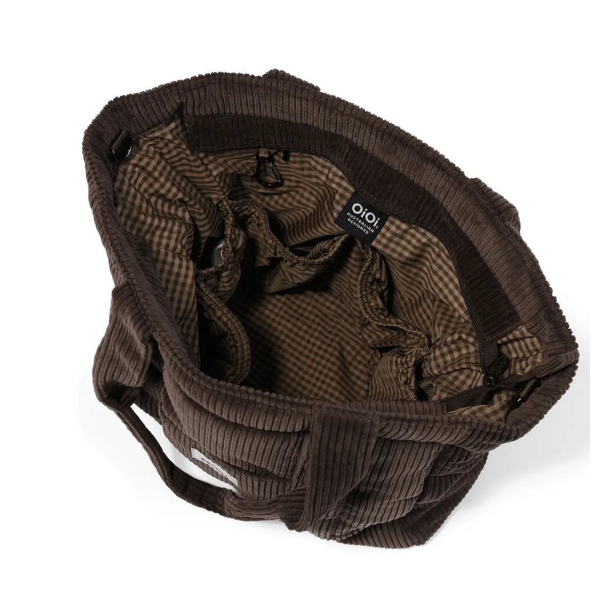 Everyday Tote | Chocolate Brown Corduroy