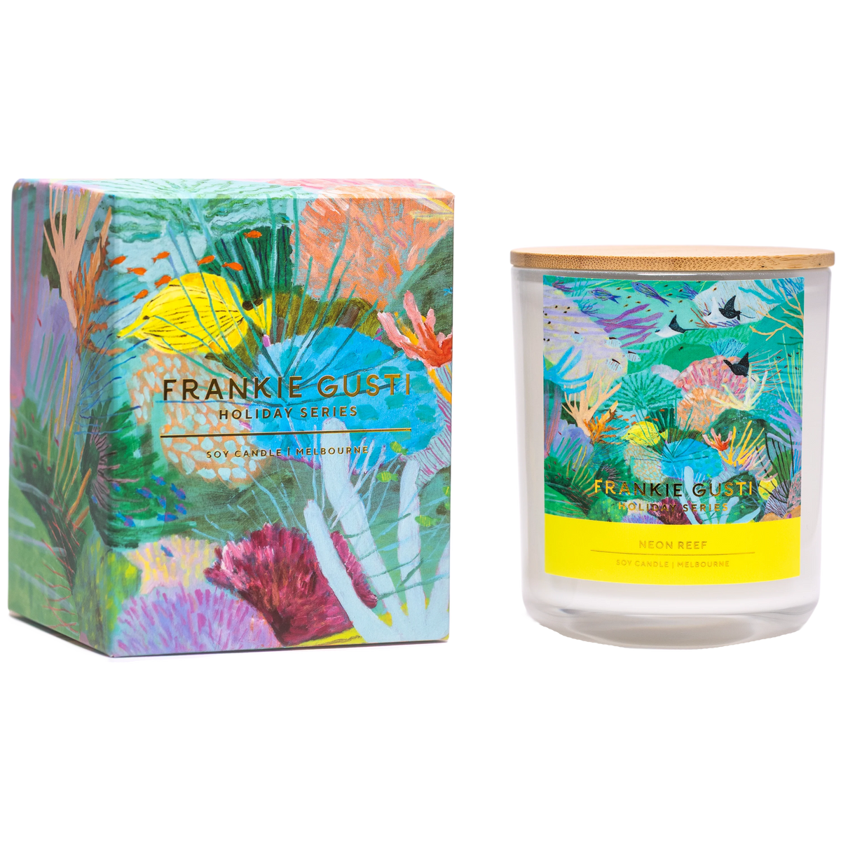 Holiday Series Candle | Neon Reef
