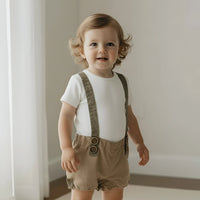 Baby Boys Digby | Oat Brown