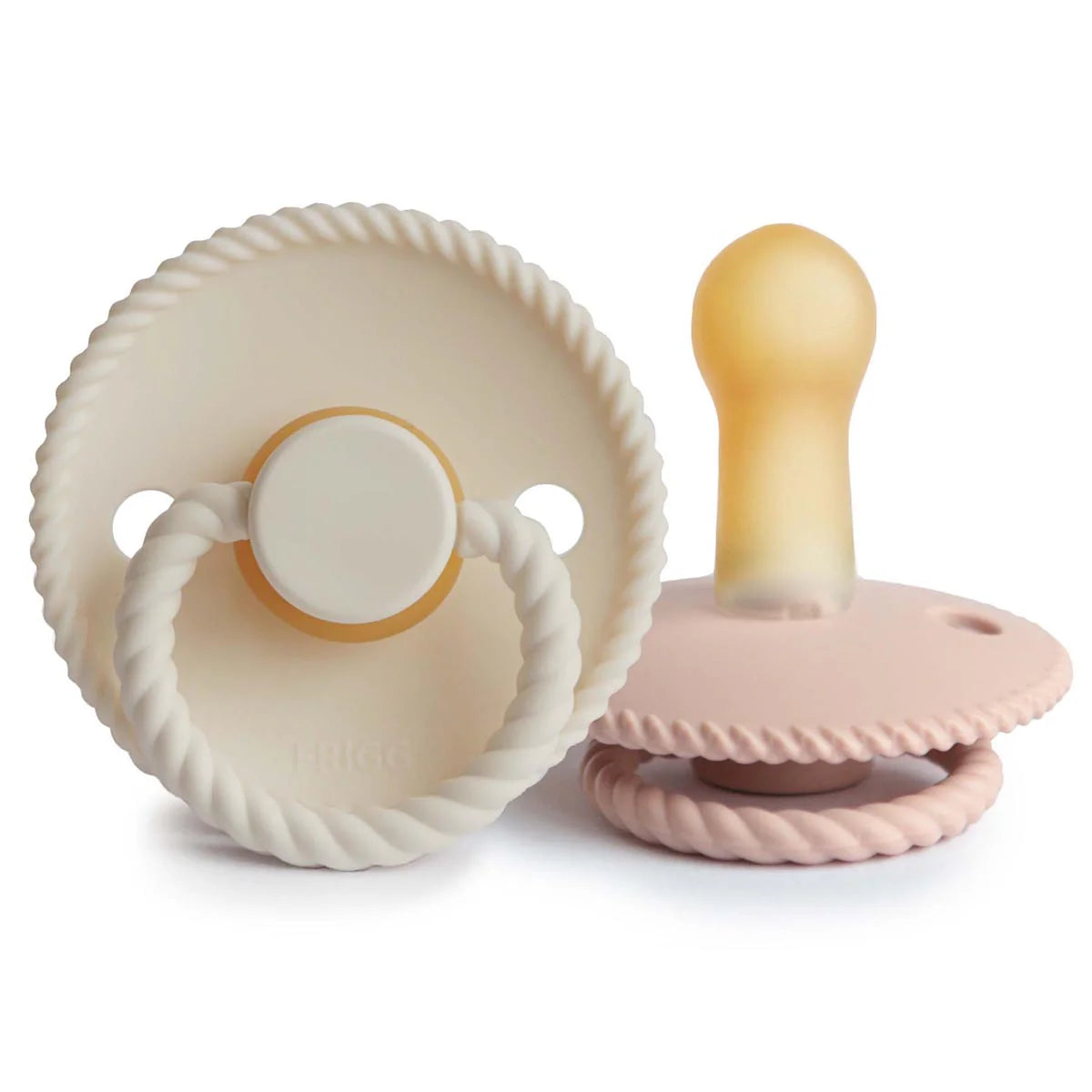 Frigg Rope Pacifier 2 Pack Latex | Size 1