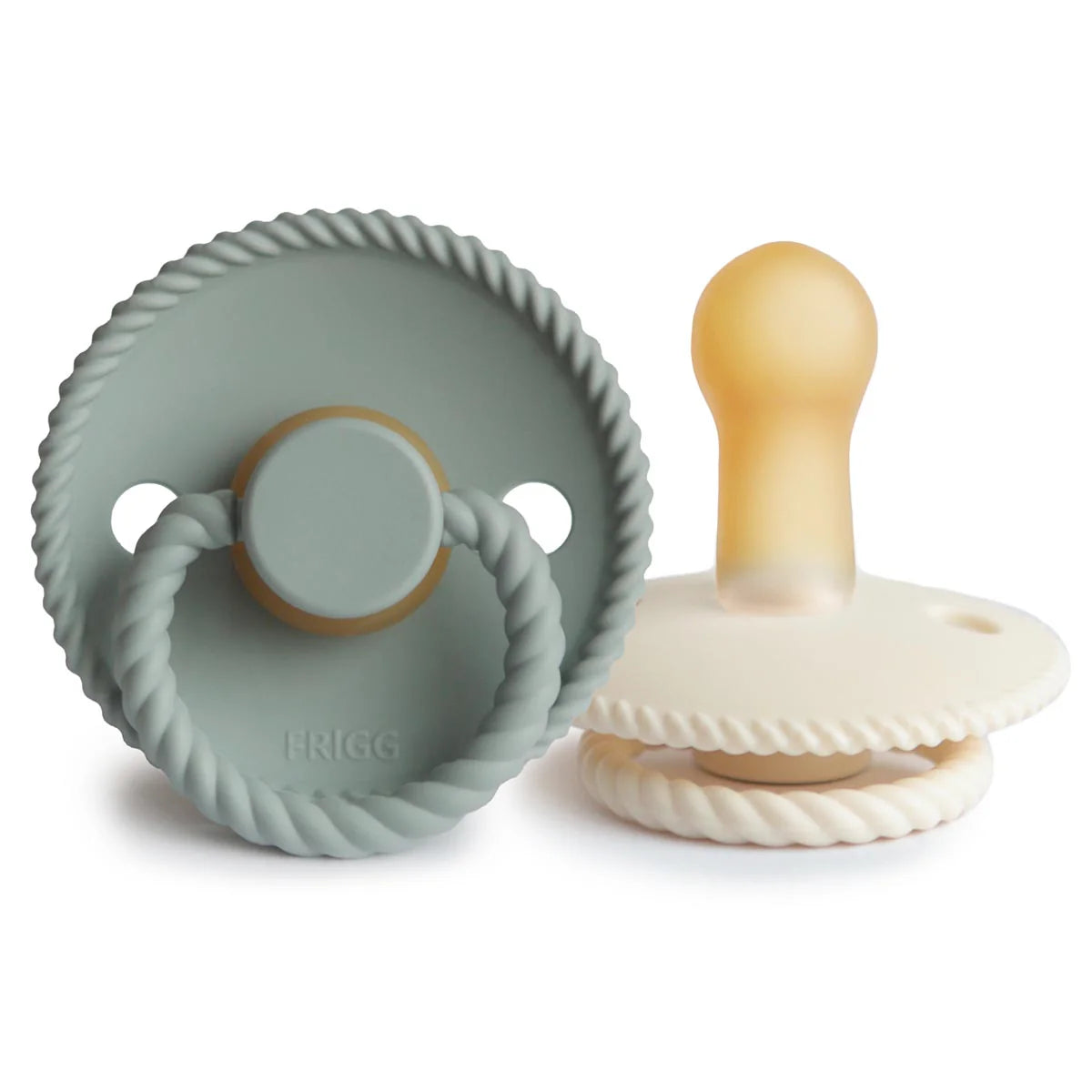 Frigg Rope Pacifier 2 Pack Latex | Size 1