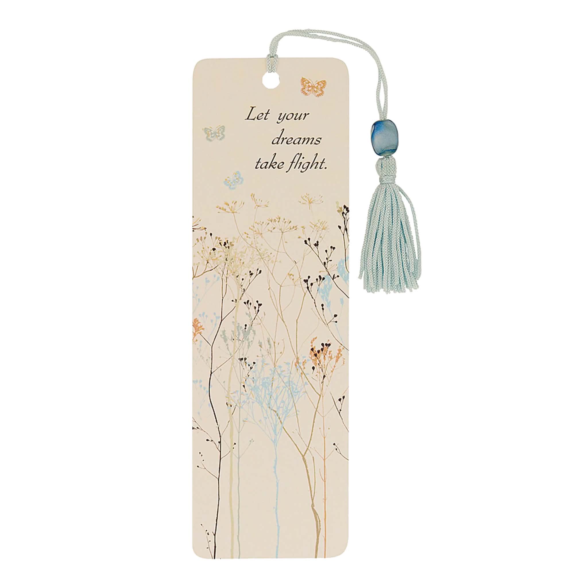 Butterflies Beaded Bookmark