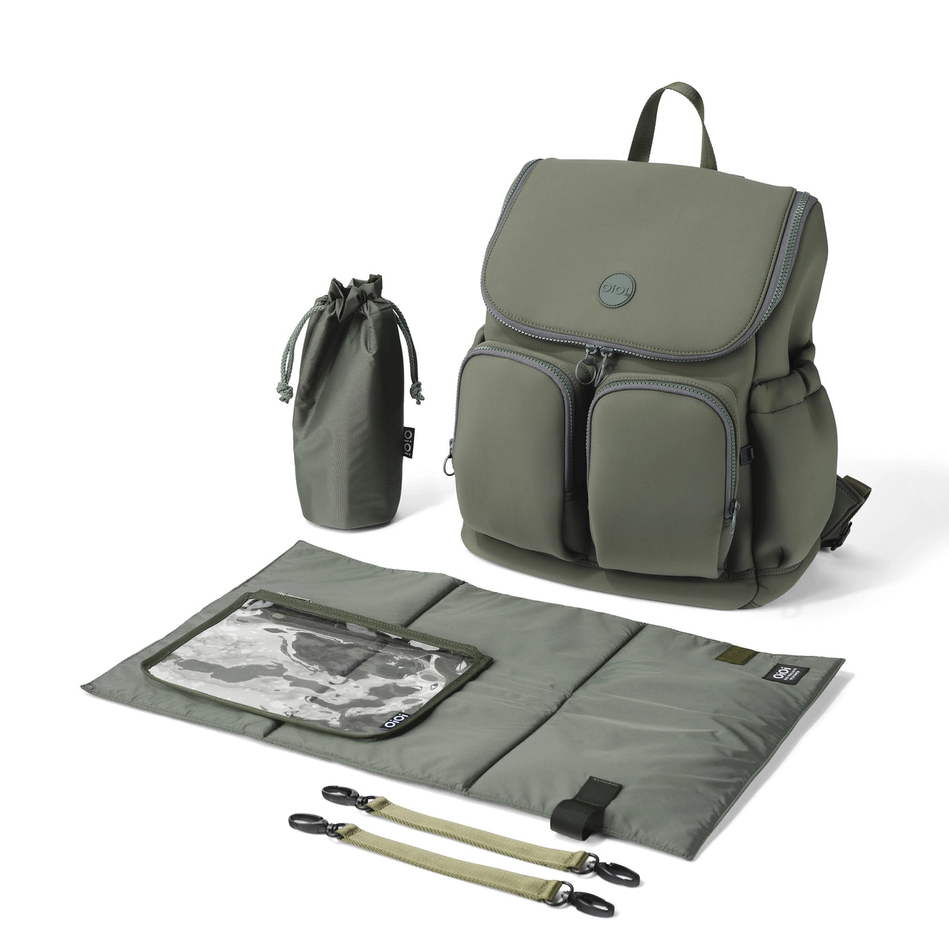 Signature Nappy Backpack | Sage Neoprene