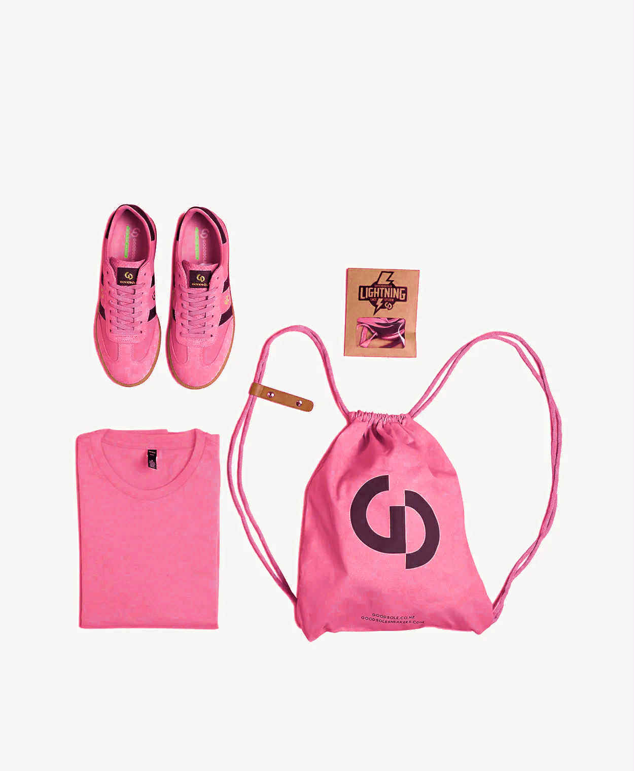 Goodsole 2001 Parallel Canvas | Charity Pink Canvas