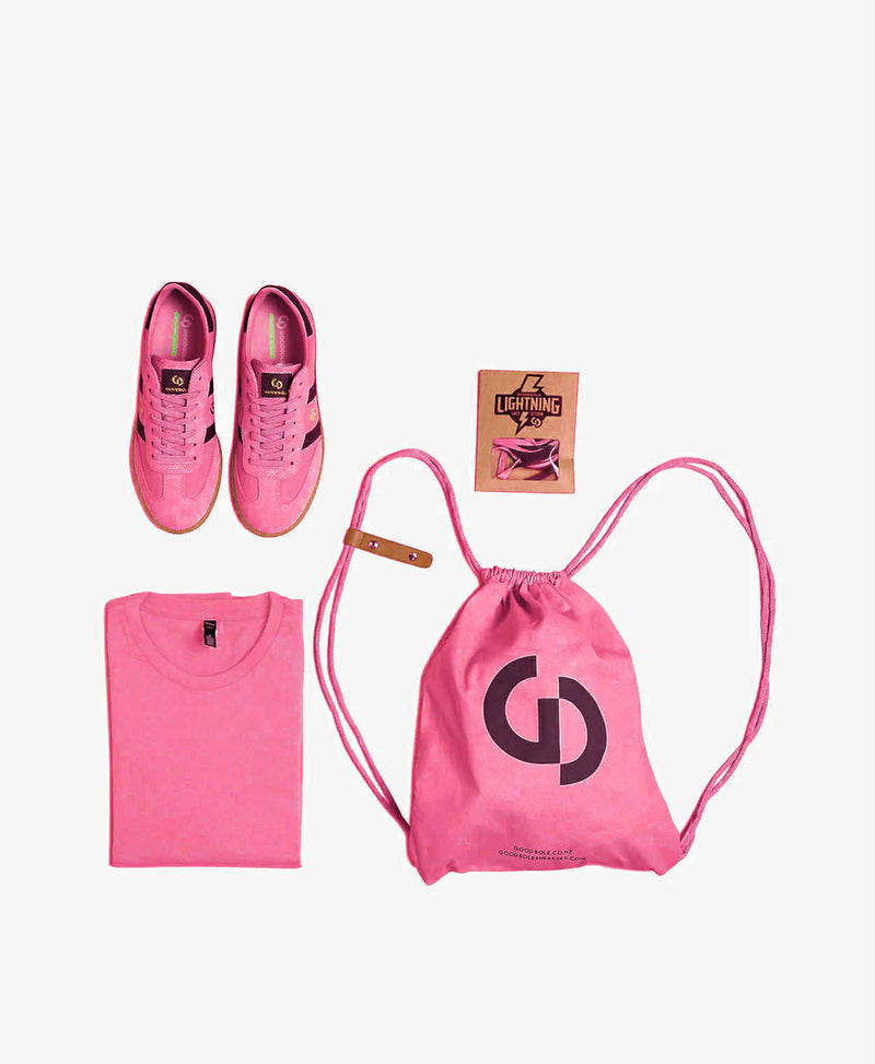 Goodsole 2001 Parallel Canvas | Charity Pink Canvas