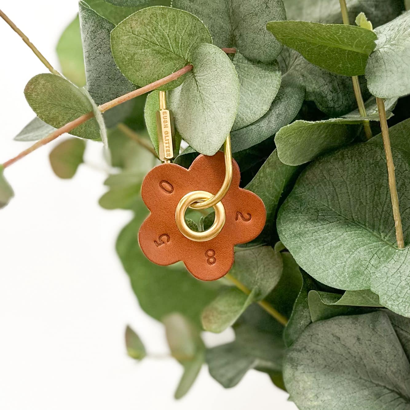 Leather Flower Keyrings 2850 Whatever Mudgee
