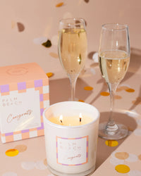 Congrats Scented Candle 350g | Celebration Collection