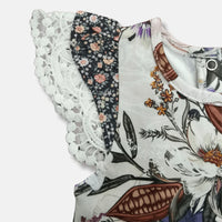 Baby Girls Knit Romper | Native Floral