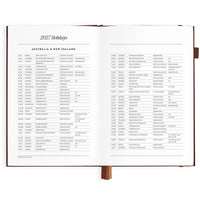 2027 A5 Vertical Planner | Chocolate