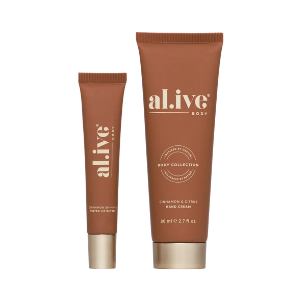Hand & Lip Set | Cinnamon & Citrus